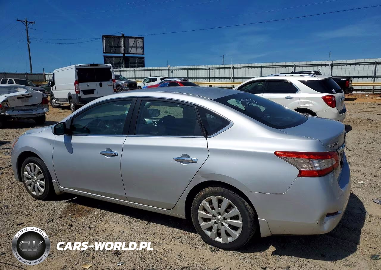 2014 Nissan Sentra Sv VIN:3N1AB7AP5EY216283 - 2
