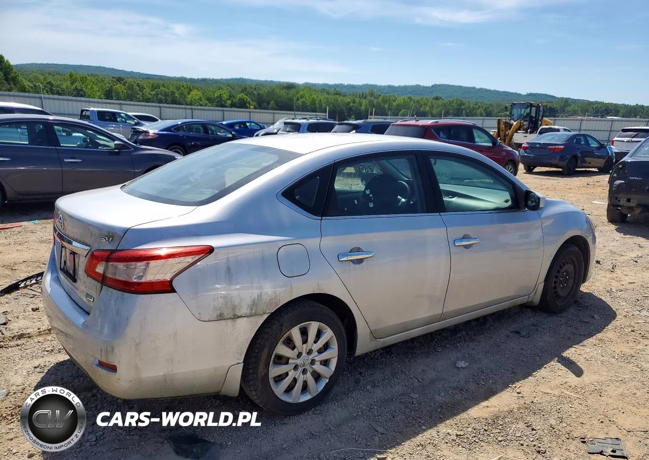 2014 Nissan Sentra Sv VIN:3N1AB7AP5EY216283 - 3