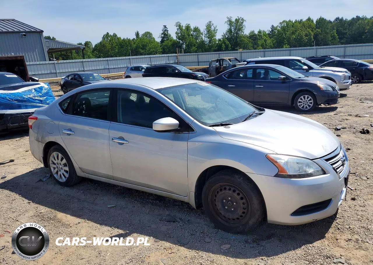 2014 Nissan Sentra Sv VIN:3N1AB7AP5EY216283 - 4