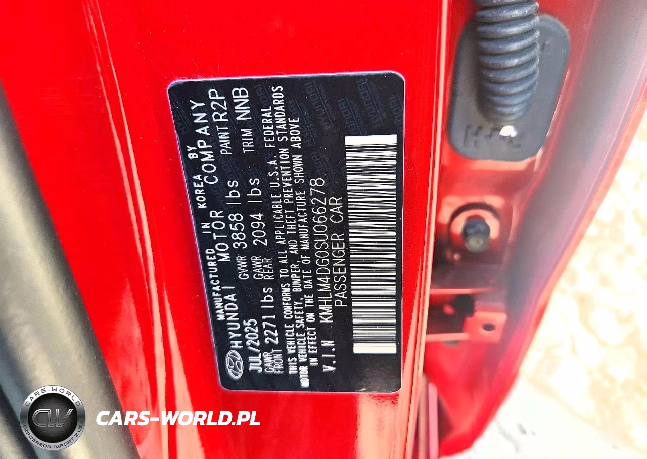 2025 Hyundai Elantra Sel Sport VIN:KMHLM4DG0SU066278 - 12