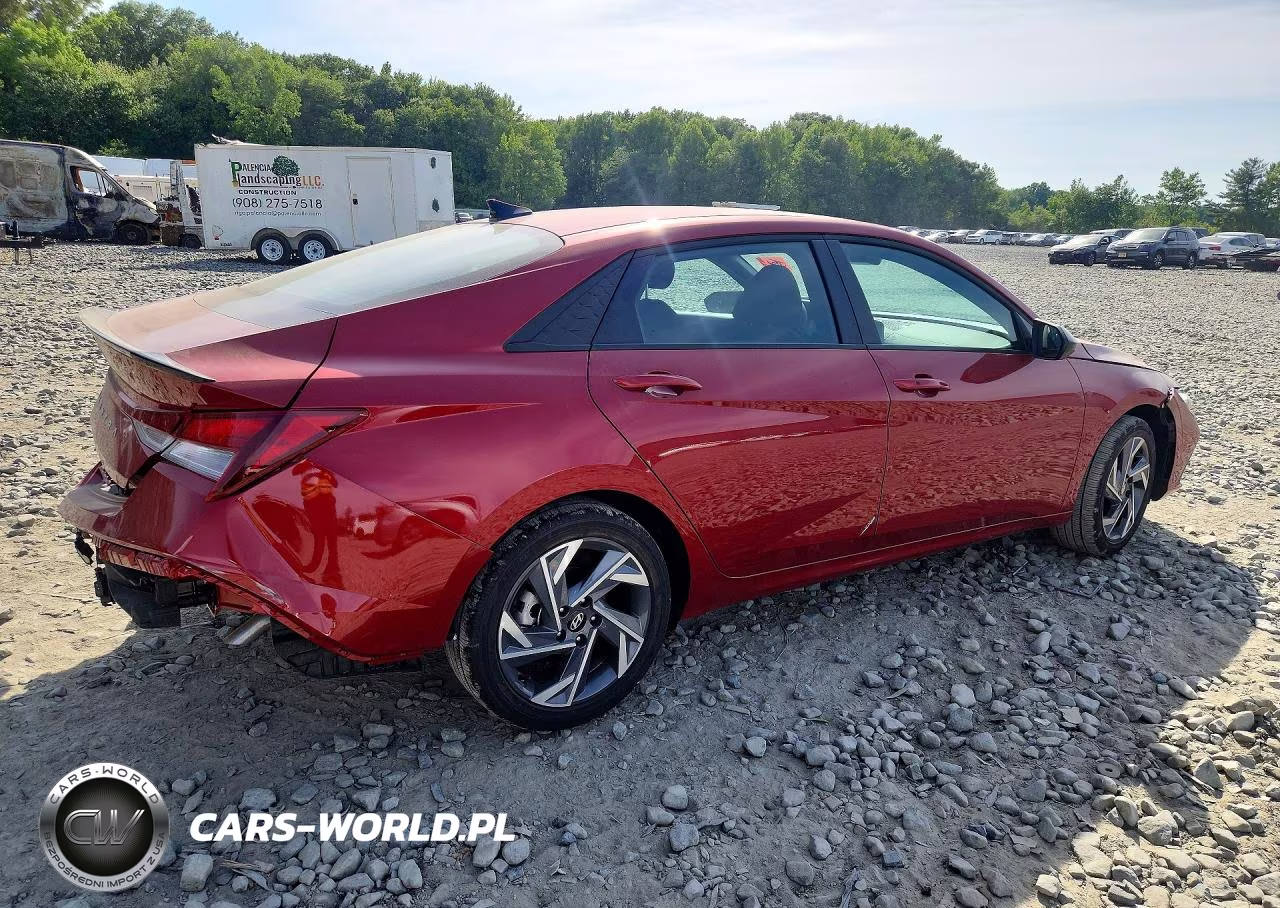 2025 Hyundai Elantra Sel Sport VIN:KMHLM4DG0SU066278 - 3