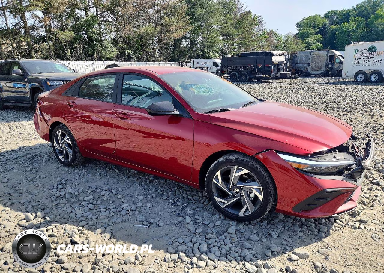 2025 Hyundai Elantra Sel Sport VIN:KMHLM4DG0SU066278 - 4