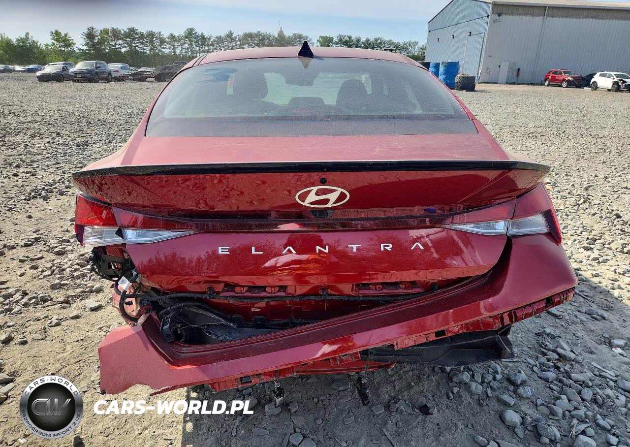 2025 Hyundai Elantra Sel Sport VIN:KMHLM4DG0SU066278 - 6