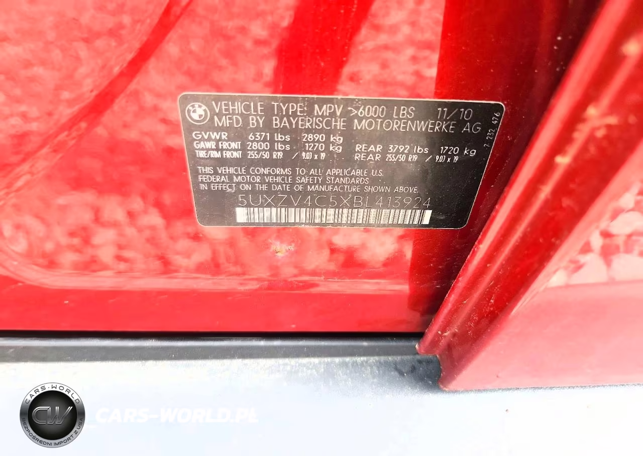 2011 BMW X5 xDrive35I VIN:5UXZV4C5XBL413924 - 13