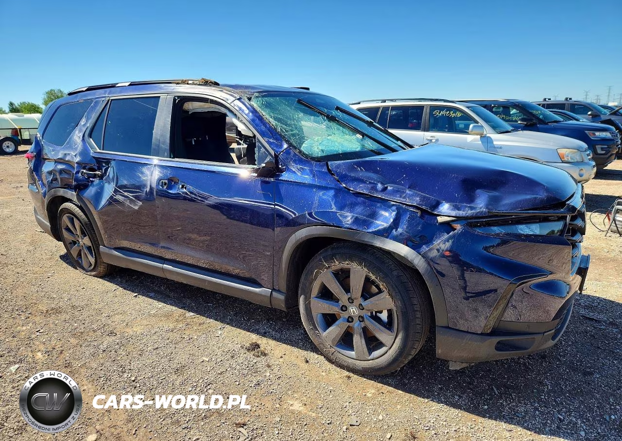 2025 Honda Pilot Sport VIN:5FNYG1H33SB060894 - 4