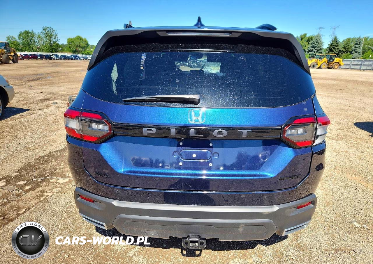 2025 Honda Pilot Sport VIN:5FNYG1H33SB060894 - 6
