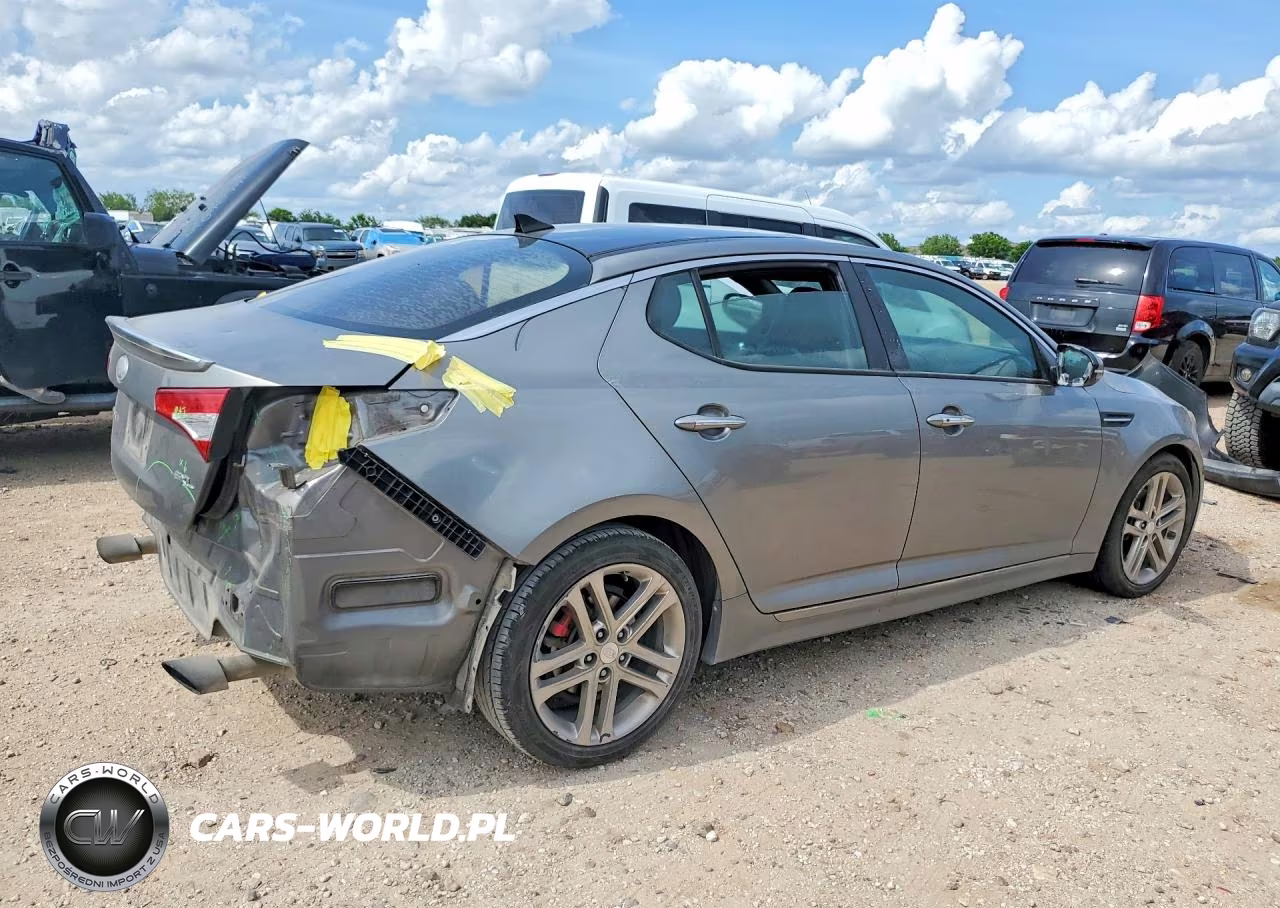 2013 Kia Optima Sx VIN:5XXGR4A61DG116505 - 3