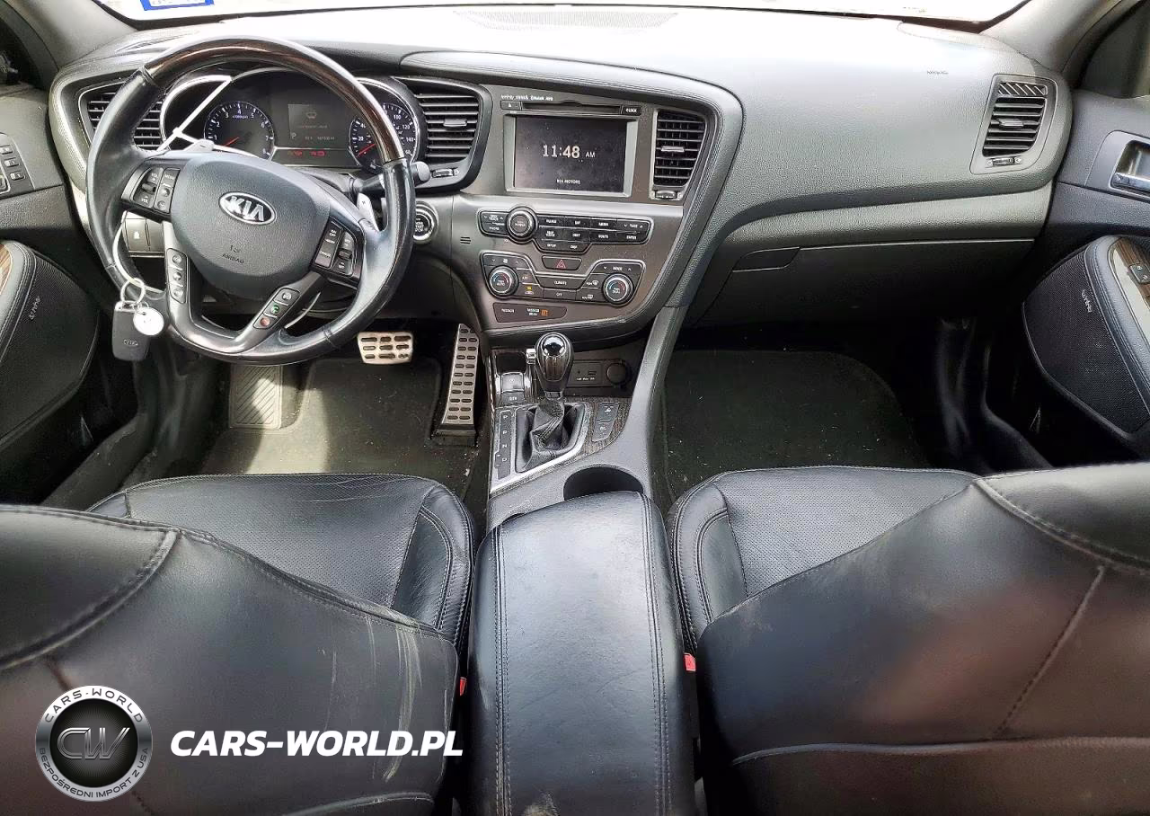 2013 Kia Optima Sx VIN:5XXGR4A61DG116505 - 8