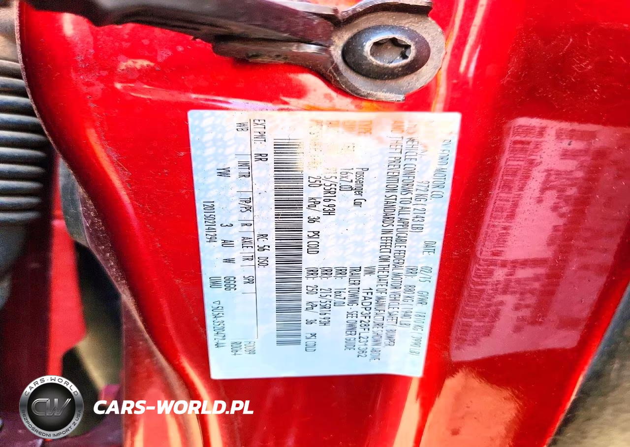 2015 Ford Focus Se VIN:1FADP3F28FL231362 - 12