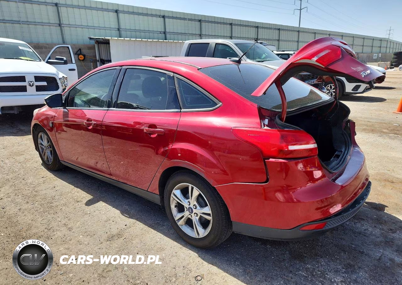 2015 Ford Focus Se VIN:1FADP3F28FL231362 - 2