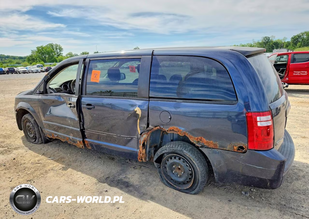 2008 Dodge Grand Caravan Se VIN:1D8HN44H78B100299 - 2