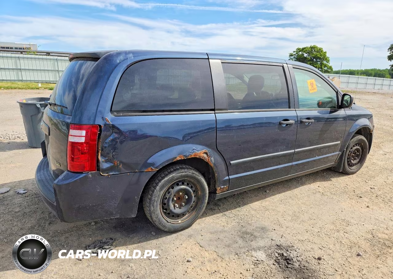 2008 Dodge Grand Caravan Se VIN:1D8HN44H78B100299 - 3