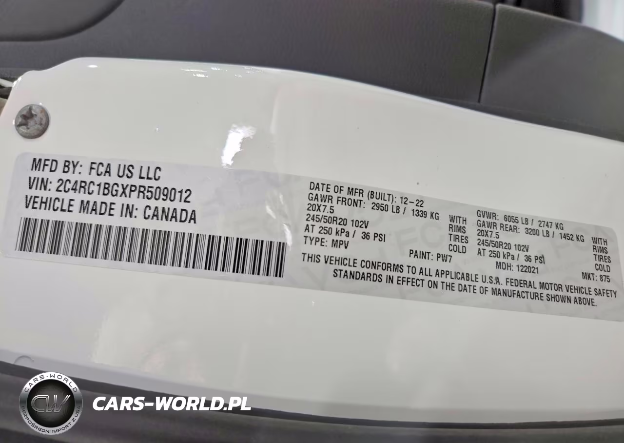 2023 Chrysler Pacifica Touring L VIN:2C4RC1BGXPR509012 - 13
