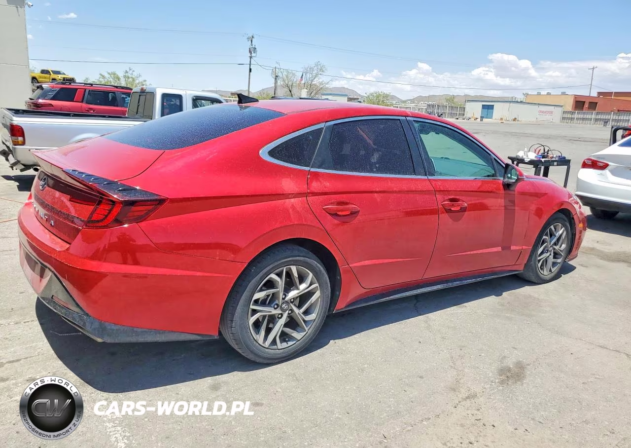 2021 Hyundai Sonata Se VIN:5NPEL4JA8MH101890 - 3