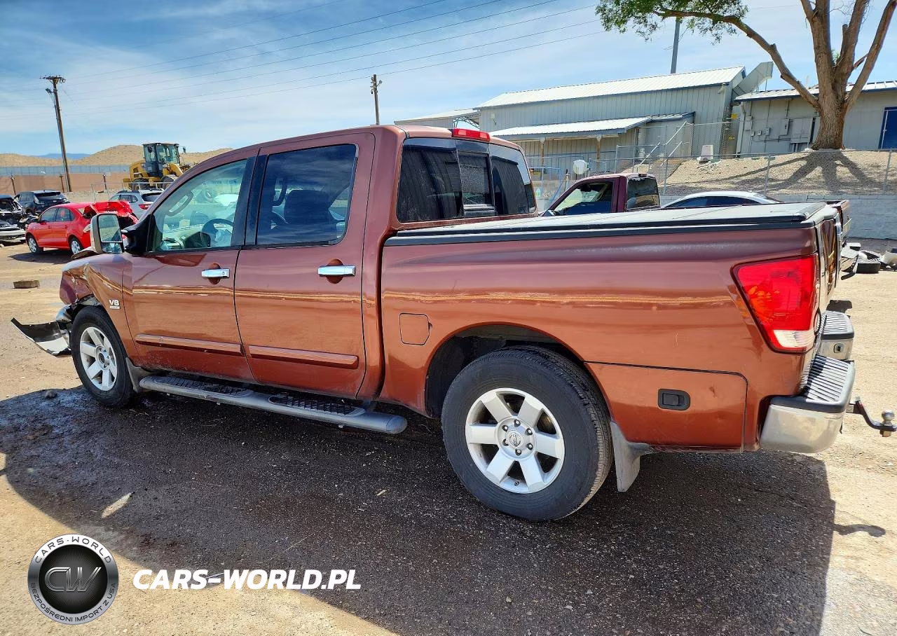 2004 Nissan Titan Xe VIN:1N6AA07AX4N556144 - 2