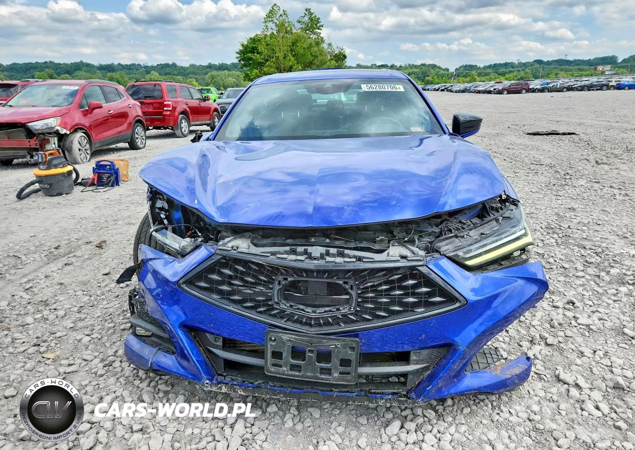 2021 Acura Tlx Tech A VIN:19UUB6F5XMA000560 - 5