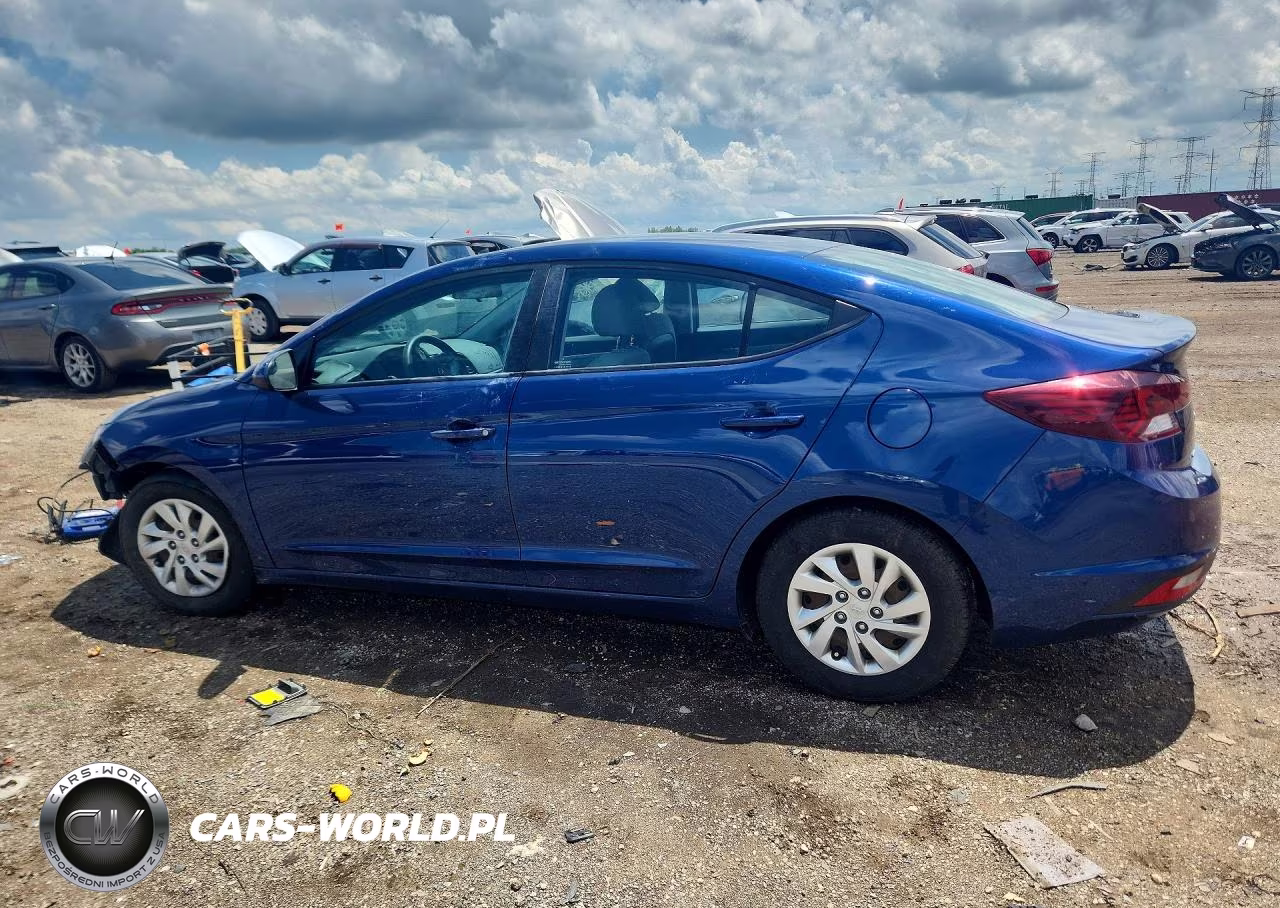 2019 Hyundai Elantra Se VIN:5NPD74LF4KH460272 - 2