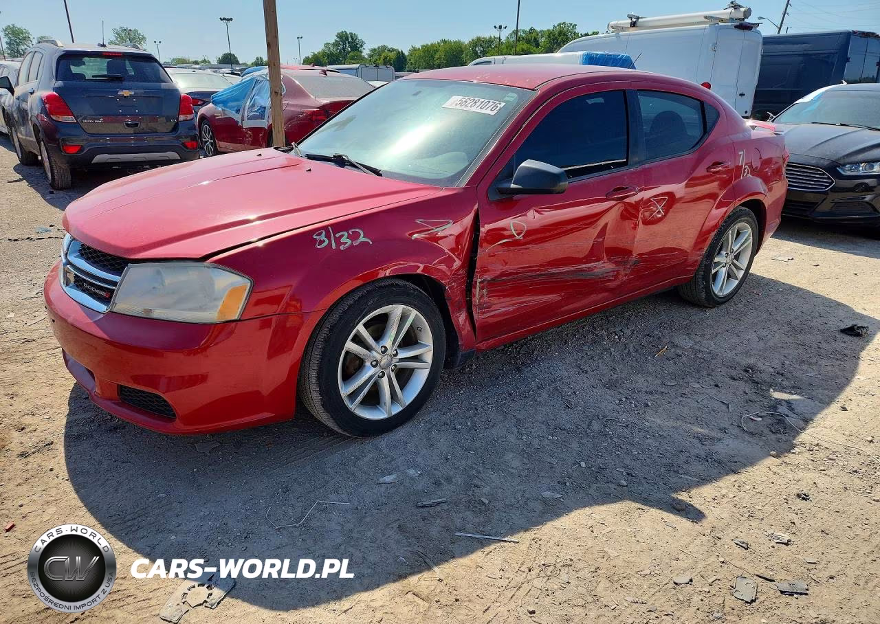 2012 Dodge Avenger Se – zdjęcie 1 z 12