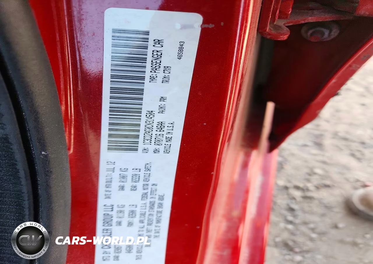 2012 Dodge Avenger Se VIN:1C3CDZAG0CN314504 - 12