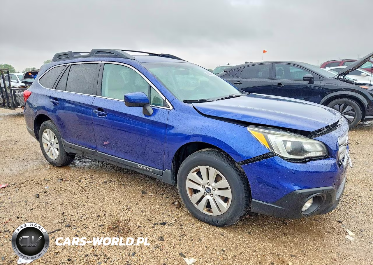 2015 Subaru Outback 2.5I Premium VIN:4S4BSACC3F3333634 - 4