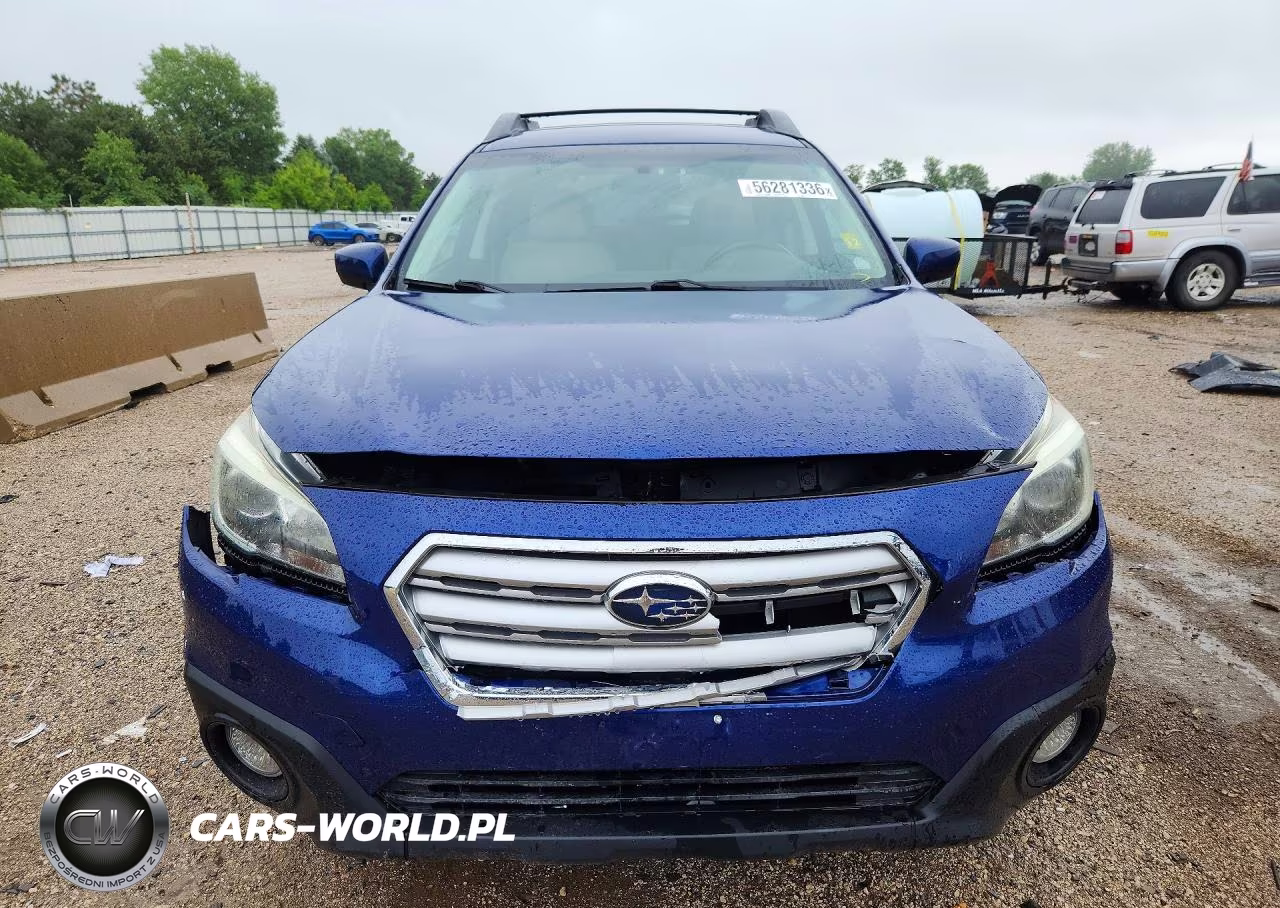 2015 Subaru Outback 2.5I Premium VIN:4S4BSACC3F3333634 - 5