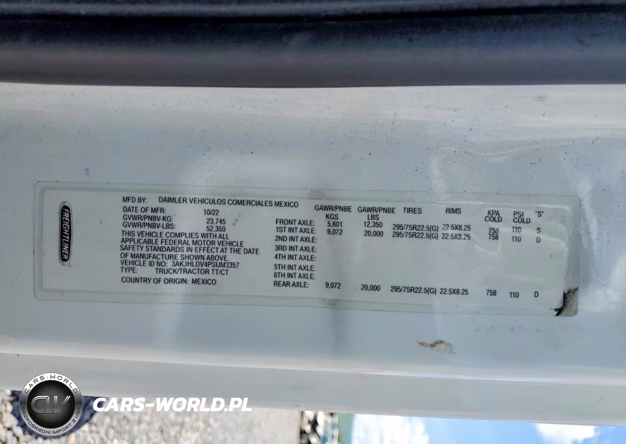2023 Freightliner Cascadia 126 Semi Truck VIN:3AKJHLDV4PSUM3357 - 10