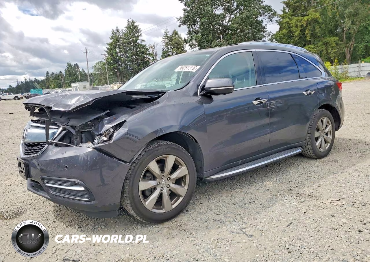 2015 Acura Mdx Advance