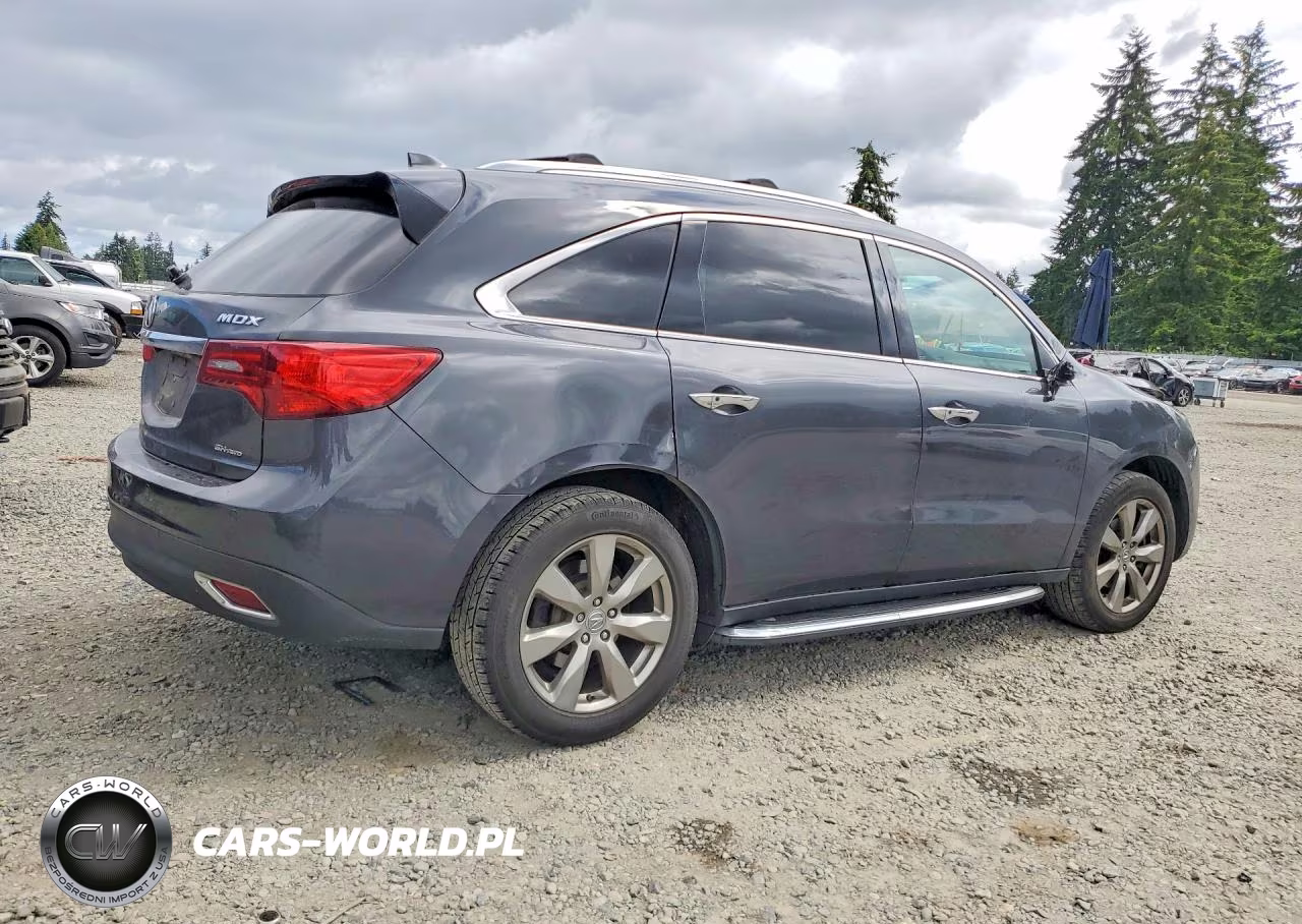 2015 Acura Mdx Advance VIN:5FRYD4H89FB032303 - 3