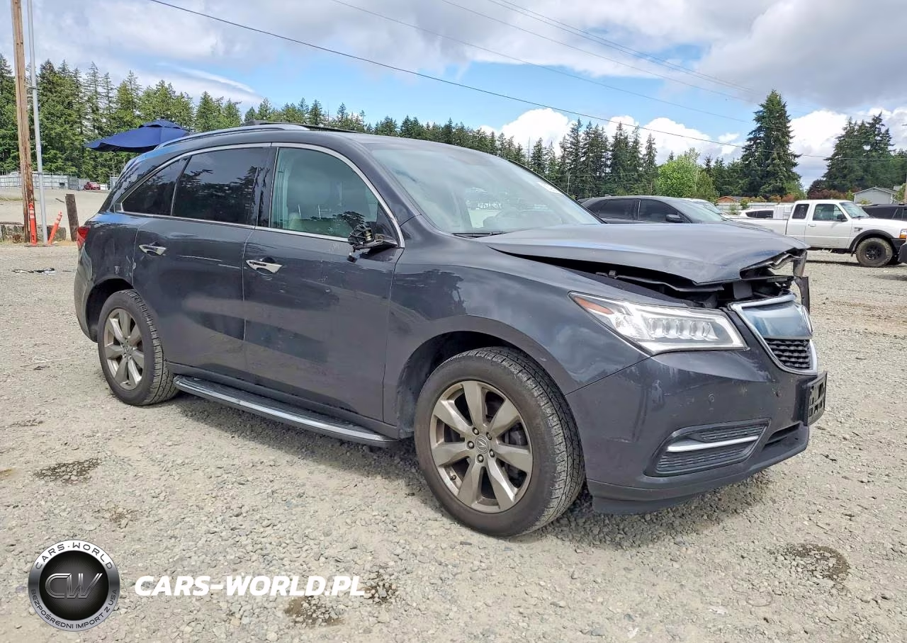 2015 Acura Mdx Advance VIN:5FRYD4H89FB032303 - 4