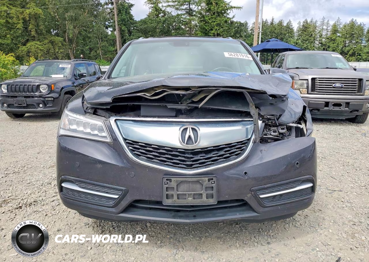 2015 Acura Mdx Advance VIN:5FRYD4H89FB032303 - 5