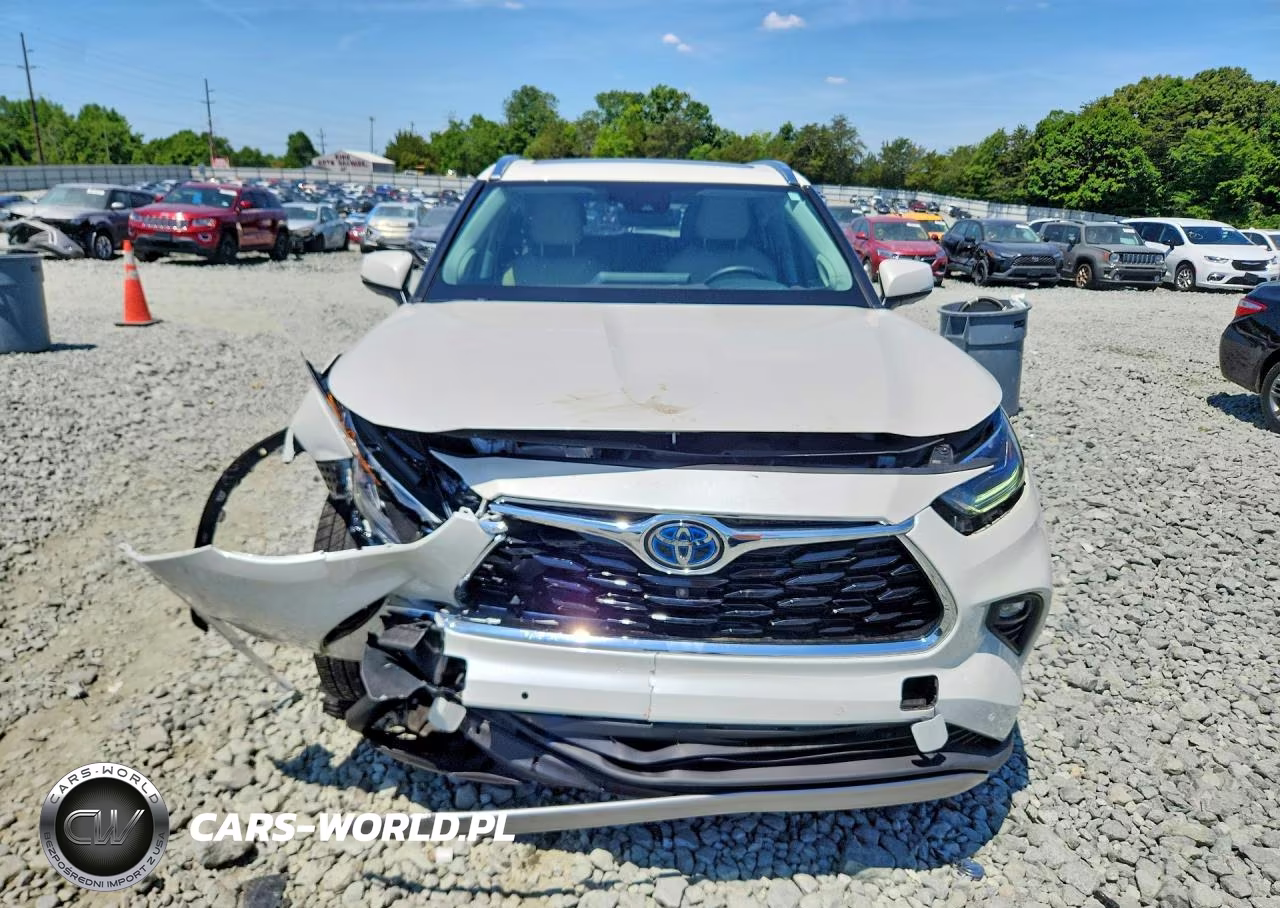 2021 Toyota Highlander Hybrid Platinum VIN:5TDEBRCH1MS048860 - 5