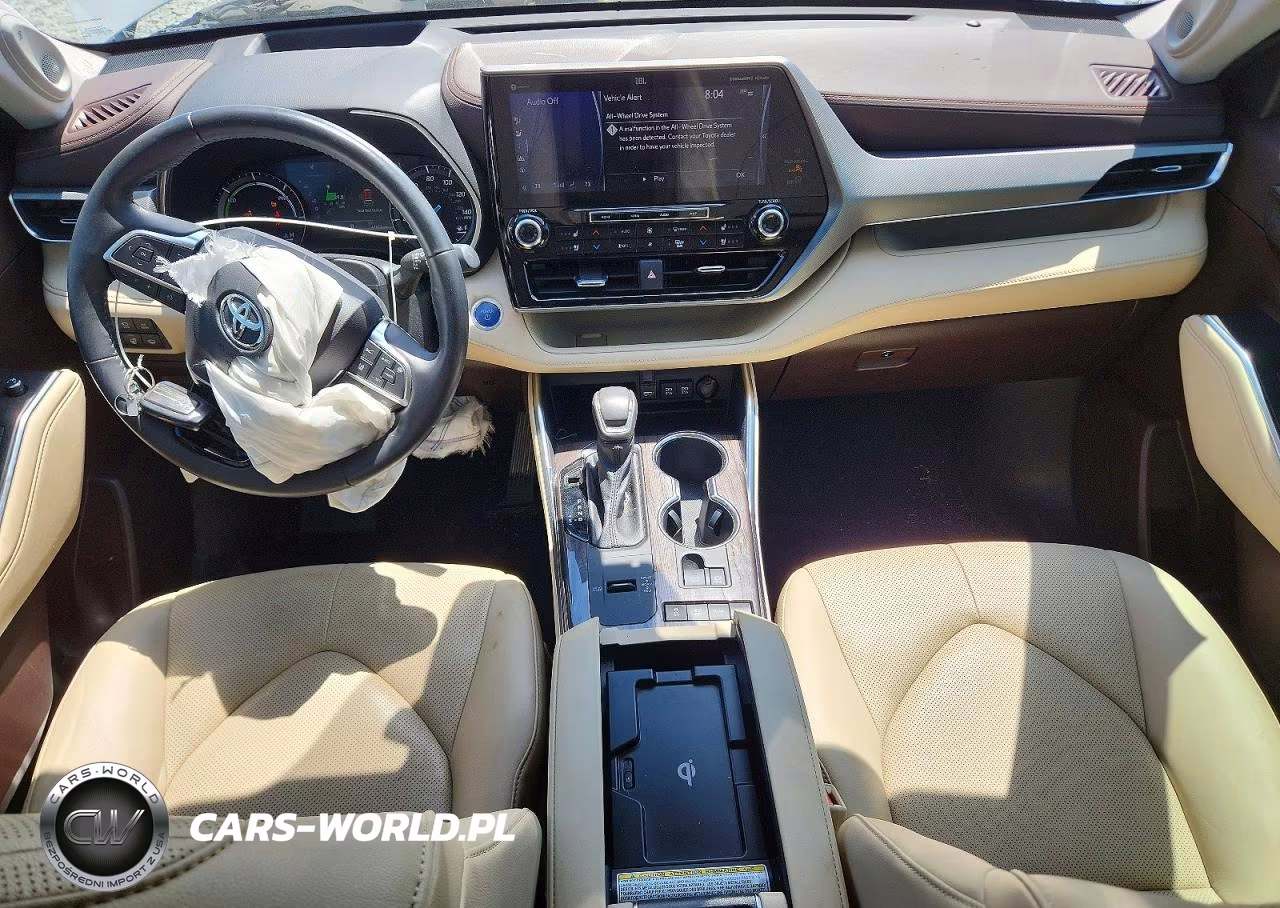 2021 Toyota Highlander Hybrid Platinum VIN:5TDEBRCH1MS048860 - 8