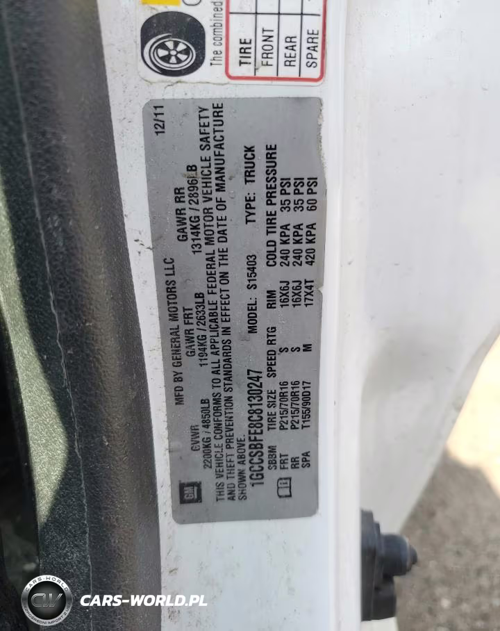 2012 Chevrolet Colorado VIN:1GCCSBFE8C8130247 - 13