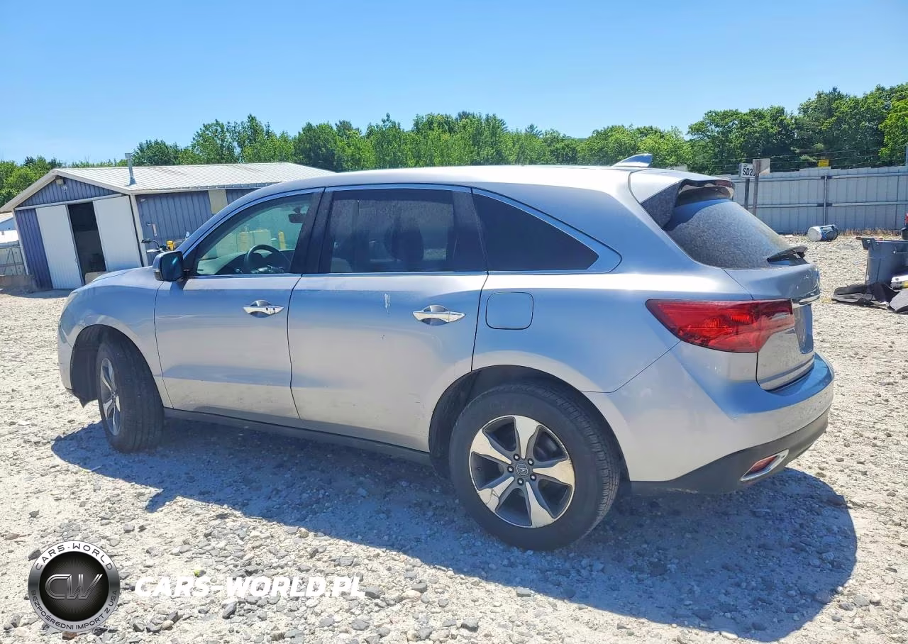 2016 Acura Mdx VIN:5FRYD4H27GB056063 - 2