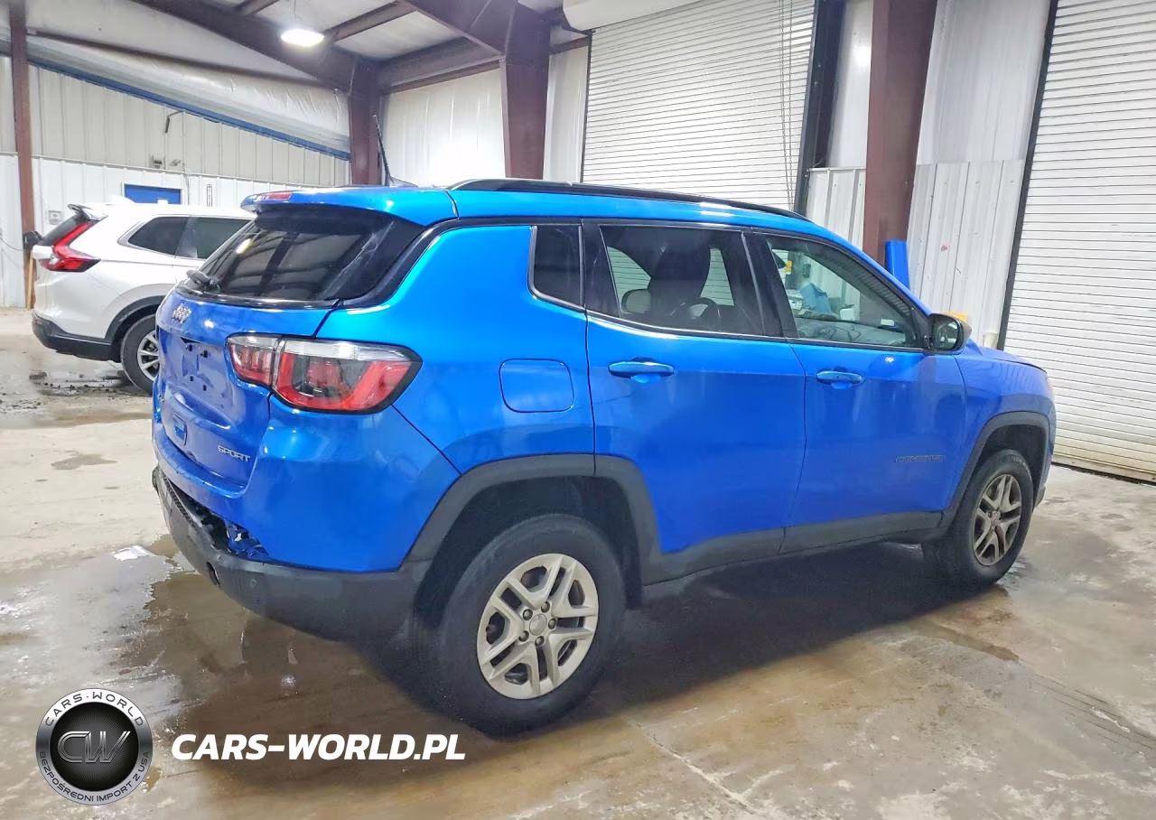 2018 Jeep Compass Sport VIN:3C4NJDAB4JT457277 - 3