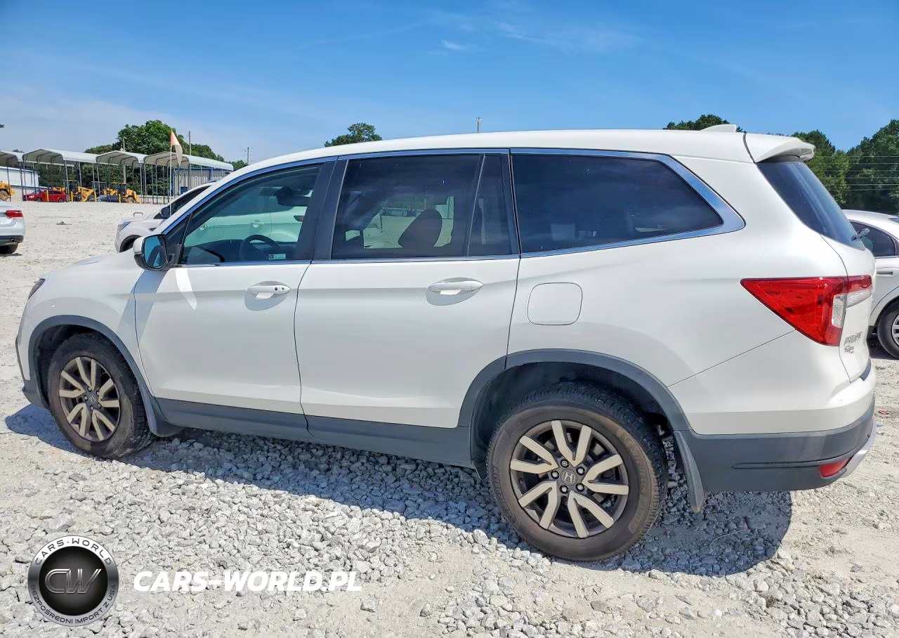 2021 Honda Pilot Exl VIN:5FNYF5H53MB018224 - 2