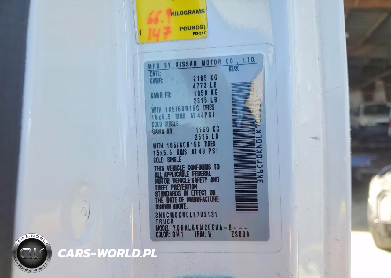 2020 Nissan Nv200 Sv VIN:3N6CM0KN0LK702131 - 13