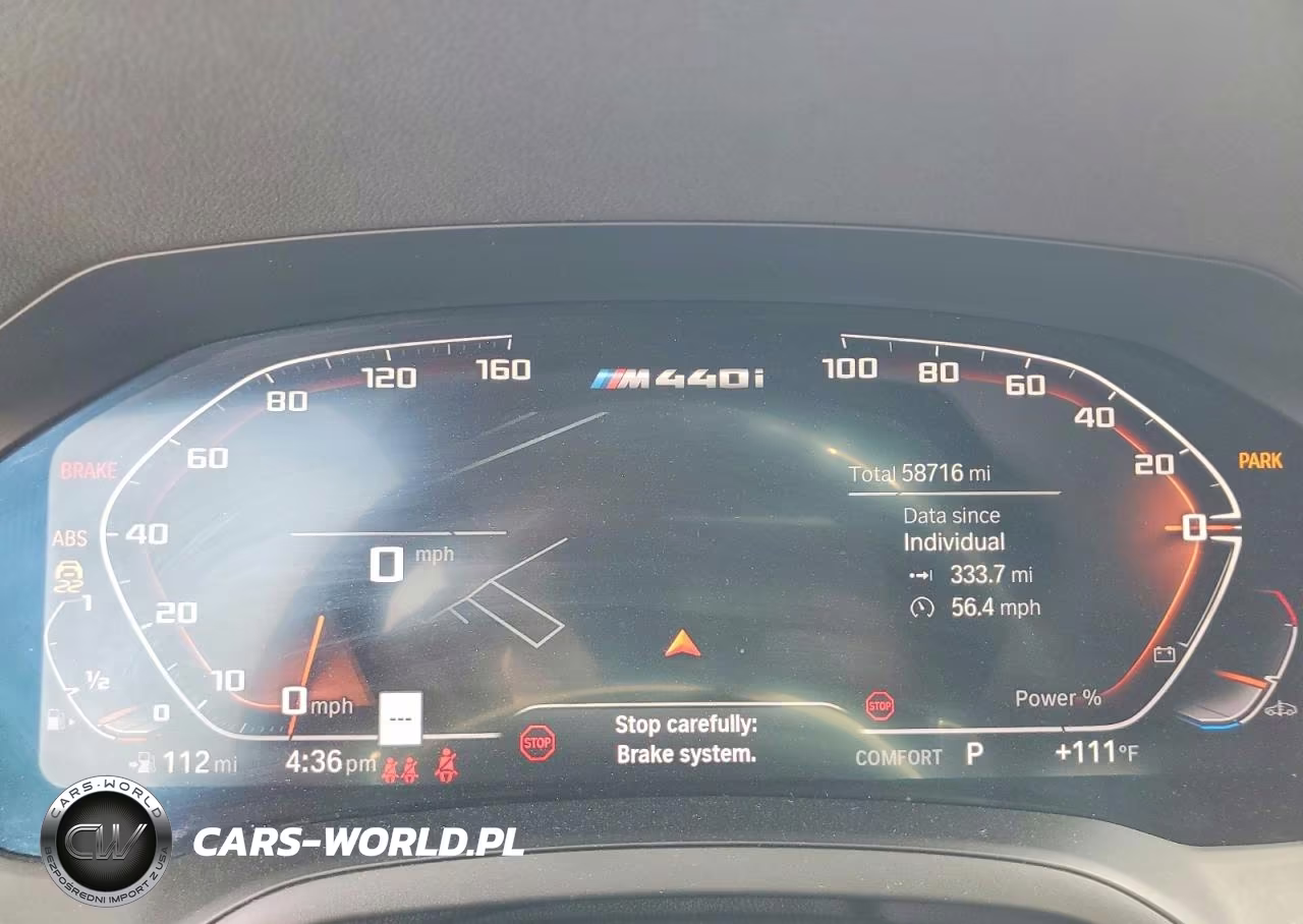 2021 BMW M440Xi VIN:WBA13AR04MCF77185 - 9