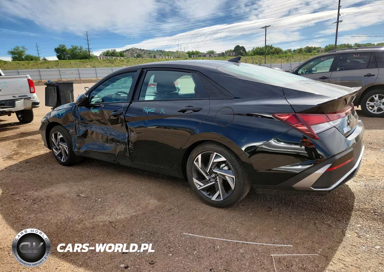 2025 Hyundai Elantra Sel Sport VIN:KMHLM4DG1SU000614 - 2