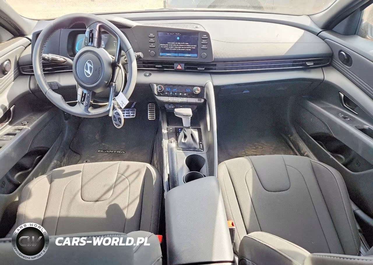 2025 Hyundai Elantra Sel Sport VIN:KMHLM4DG1SU000614 - 8