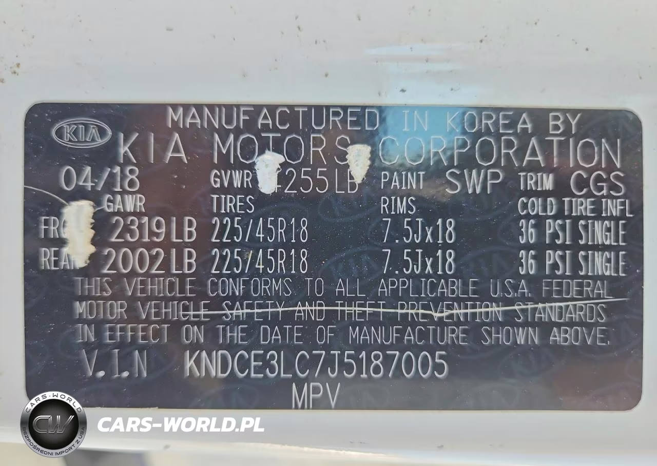 2018 Kia Niro Touring VIN:KNDCE3LC7J5187005 - 13