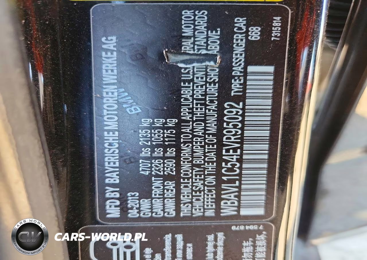 2014 BMW X1 xDrive28I VIN:WBAVL1C54EVR95092 - 13