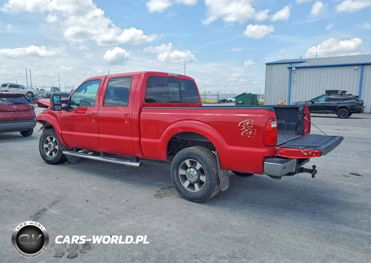 2012 Ford F250 Super Duty VIN:1FT7W2B63CEB93911 - 2