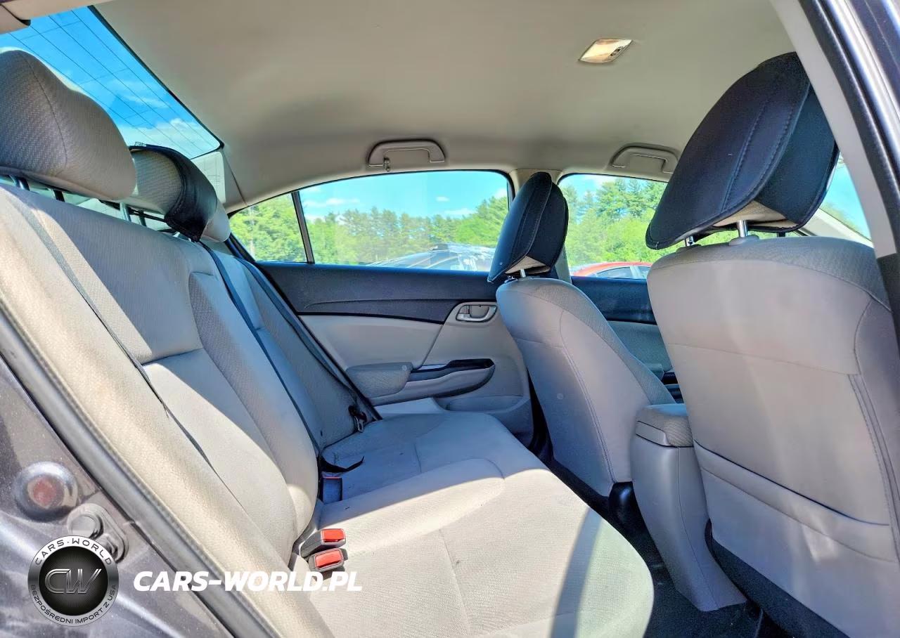 2013 Honda Civic Lx VIN:2HGFB2F55DH569187 - 10