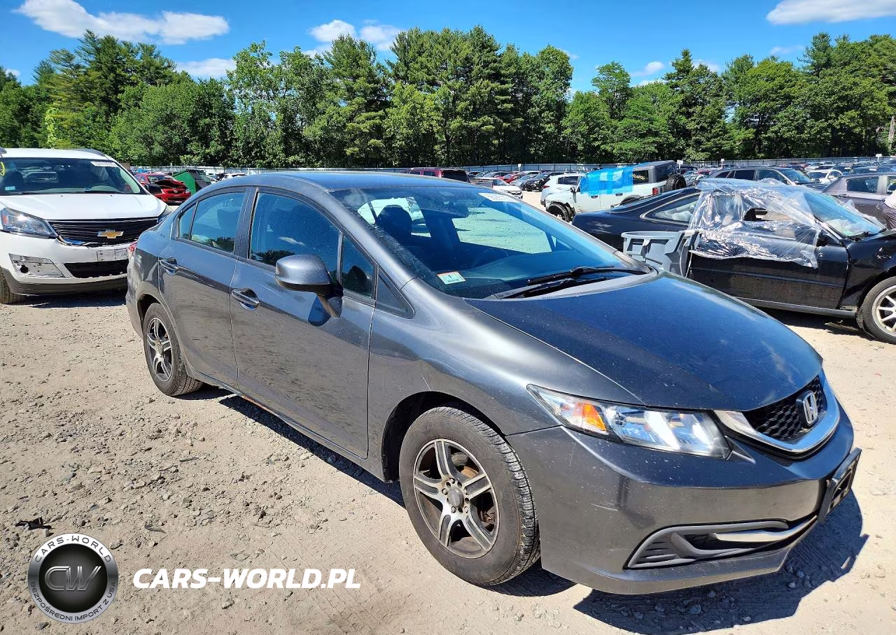 2013 Honda Civic Lx VIN:2HGFB2F55DH569187 - 4