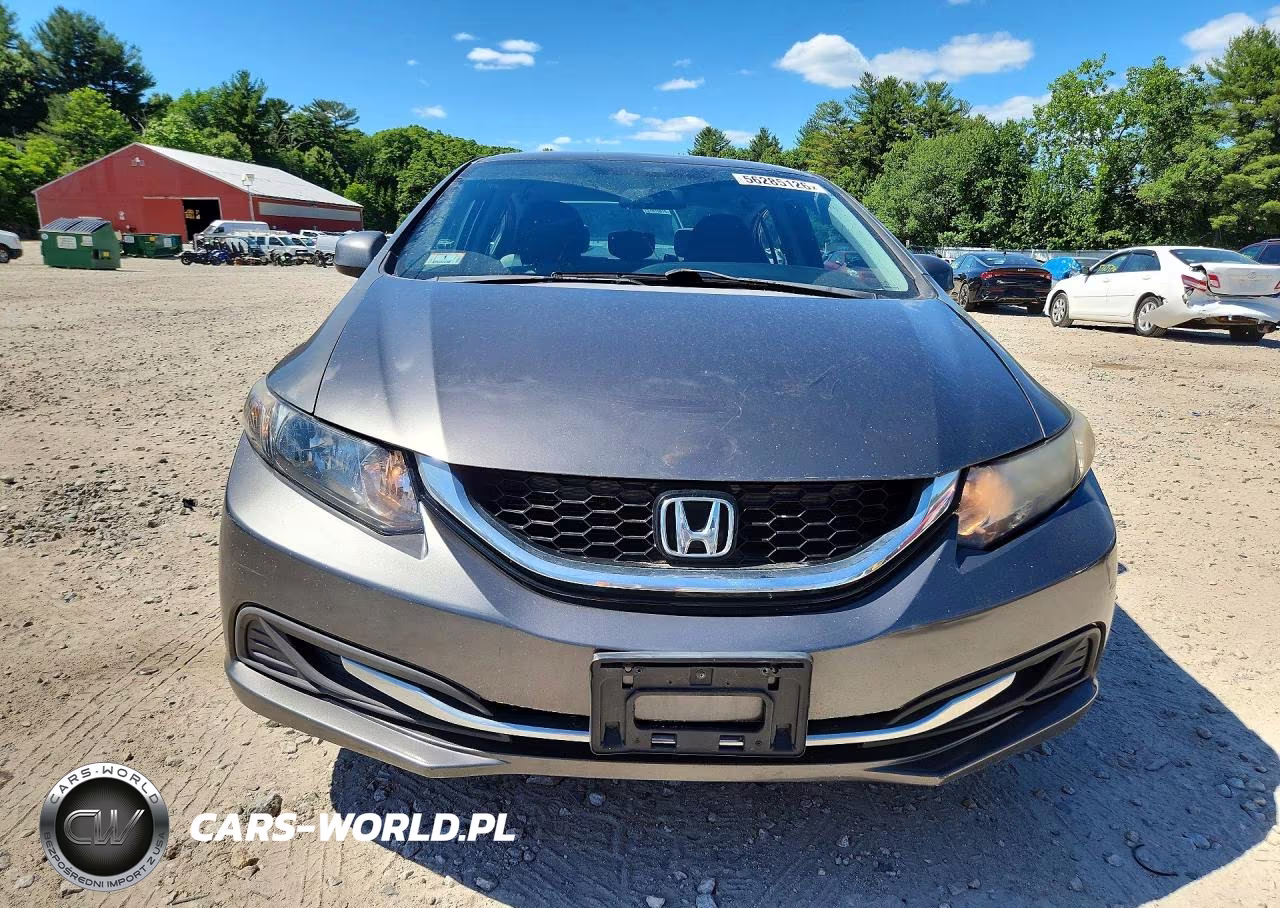 2013 Honda Civic Lx VIN:2HGFB2F55DH569187 - 5