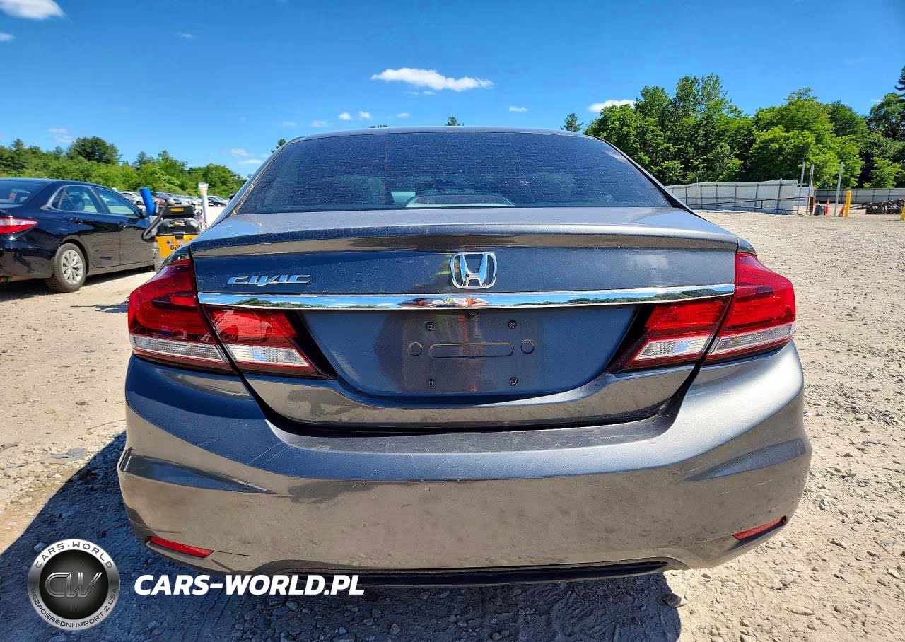 2013 Honda Civic Lx VIN:2HGFB2F55DH569187 - 6