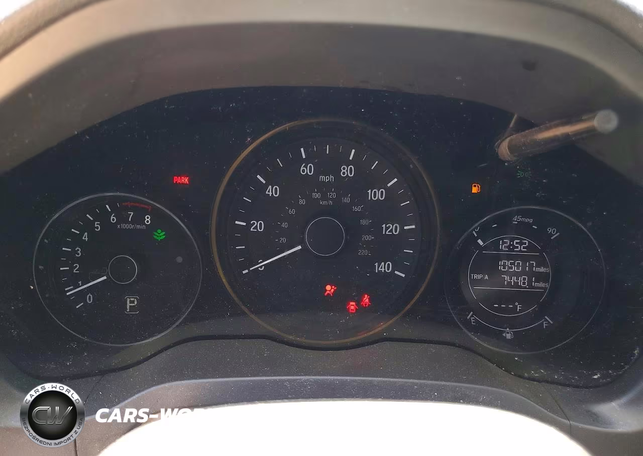 2022 Honda Hr-V Lx VIN:3CZRU6H33NM736975 - 9