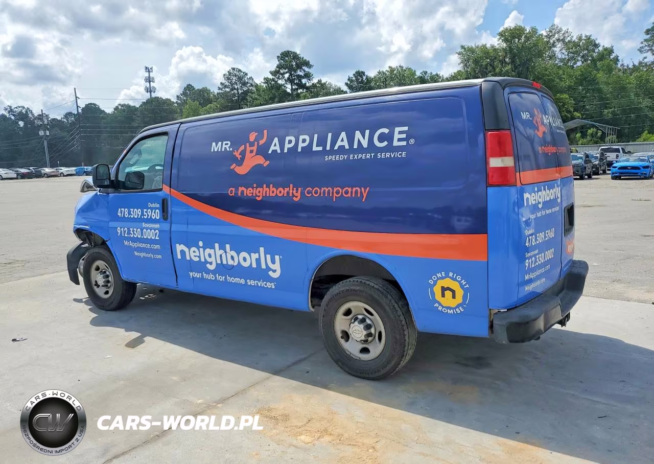2016 Chevrolet Express G2500 VIN:1GCWGAFFXG1282319 - 2