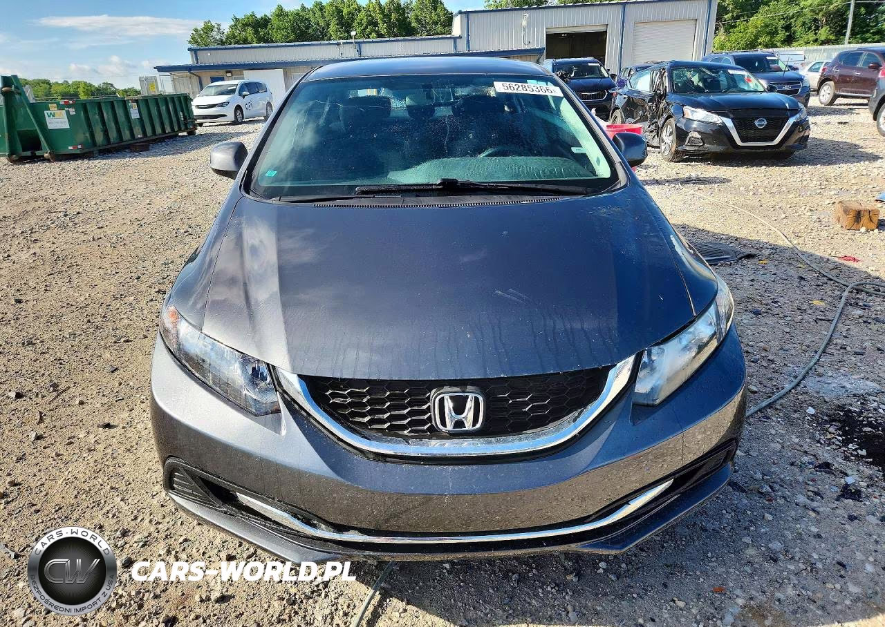 2013 Honda Civic Lx VIN:19XFB2F55DE065104 - 5